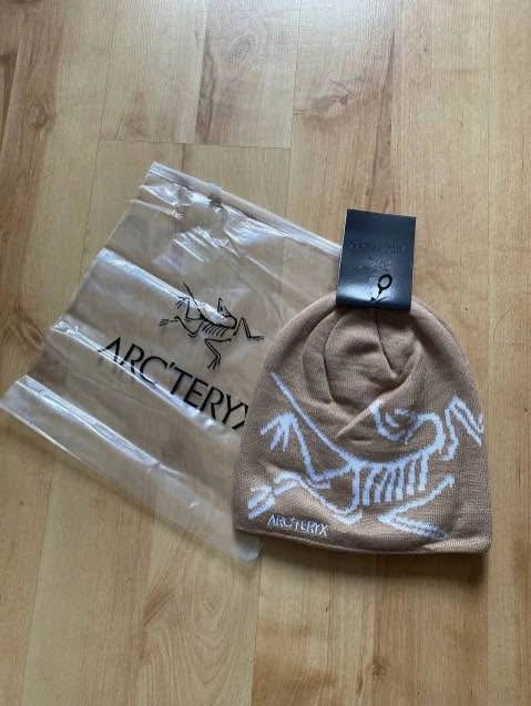 Arc'teryx Bird Head Toque Beanie – Tan/White - photo 3