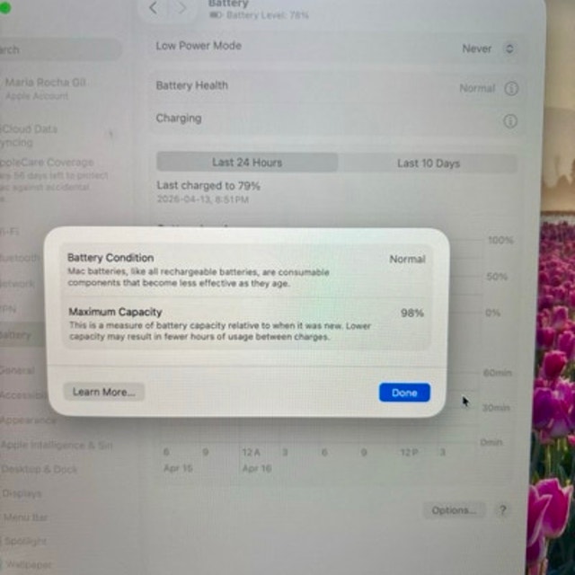 MacBook Air 10/10, 98% battery - photo 3
