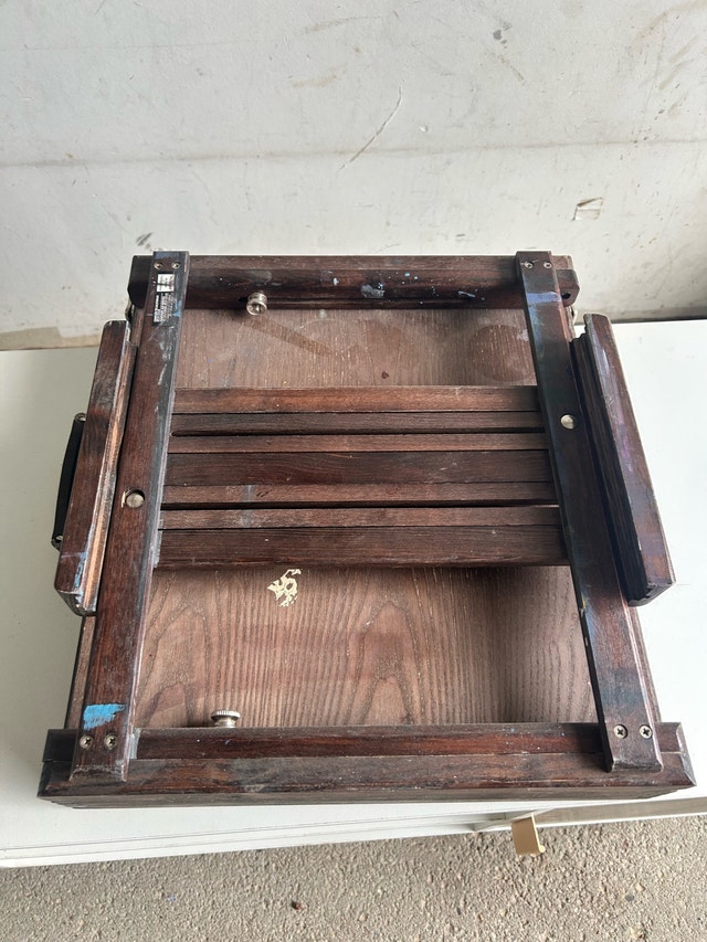 Painting stand with drawer - photo 3