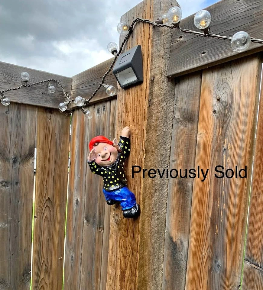 Hanging Garden Gnomes - Handpainted