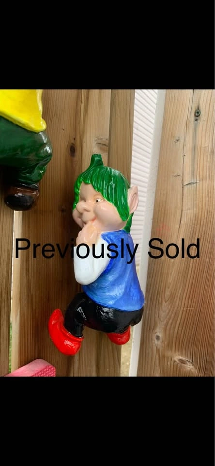 Hanging Garden Gnomes - Handpainted - photo 2