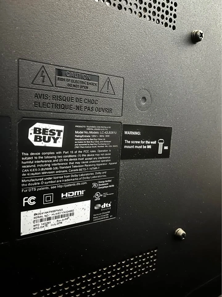 36” Sharp Flat Screen TV - photo 5
