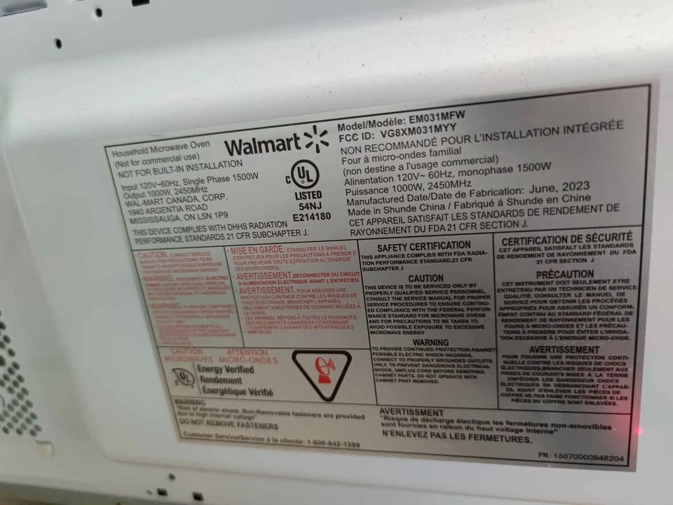 Hamilton Beach 1.1 cu ft Microwave (1000W) - photo 3