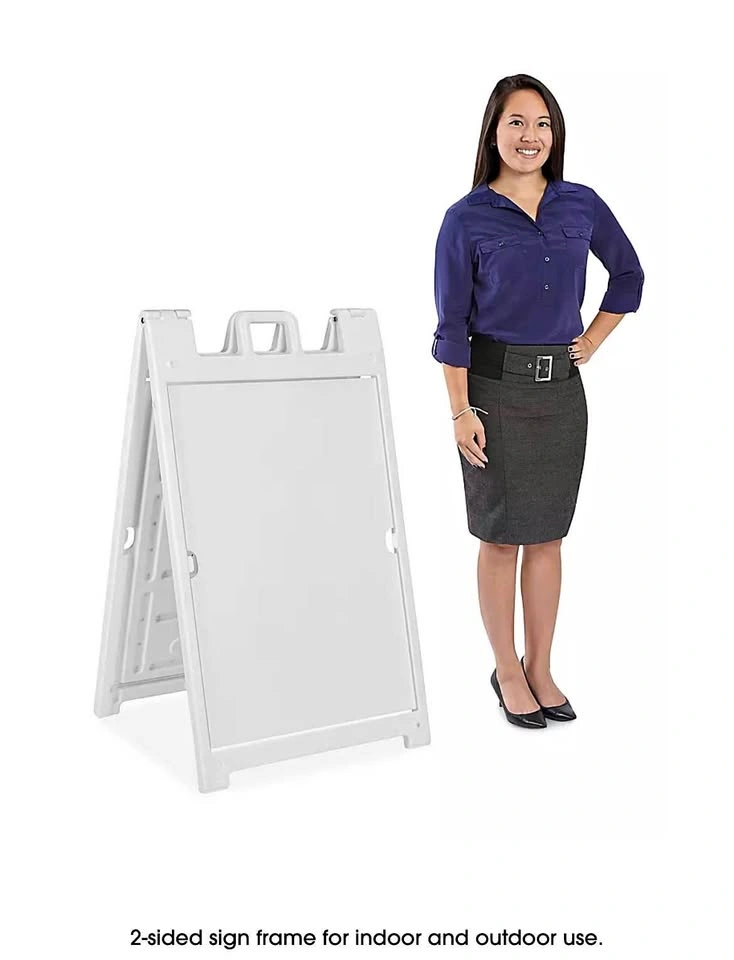 Uline Plastic A-Frame Sign