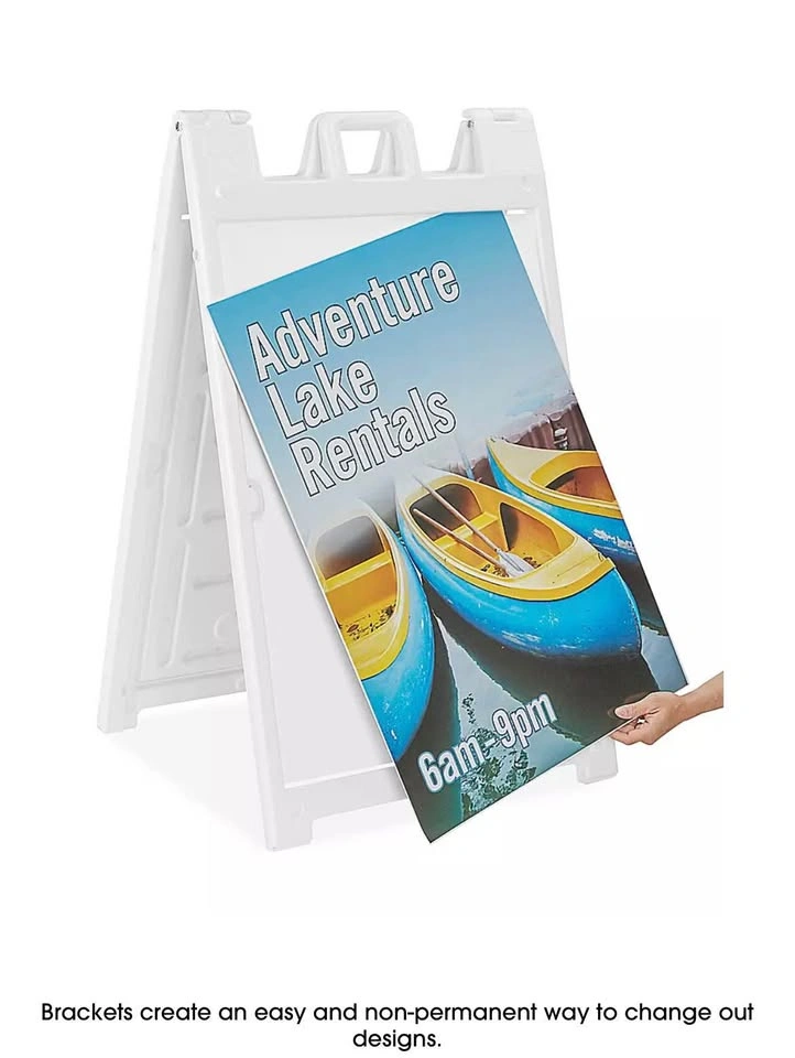 Uline Plastic A-Frame Sign - photo 2