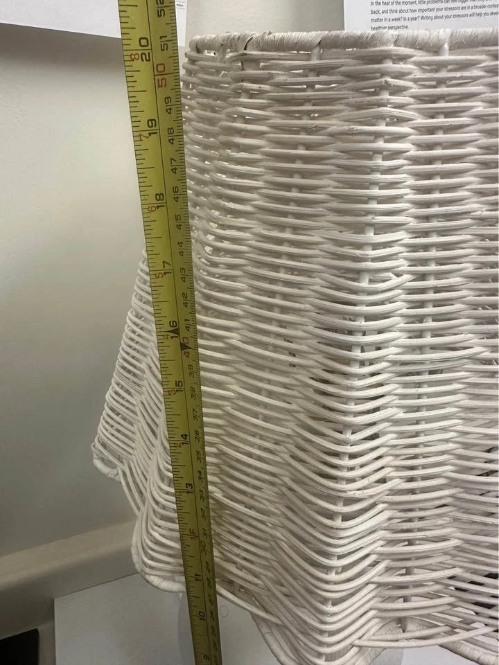 Karma Home Bunny Table Lamp w/ Woven Shade - photo 3