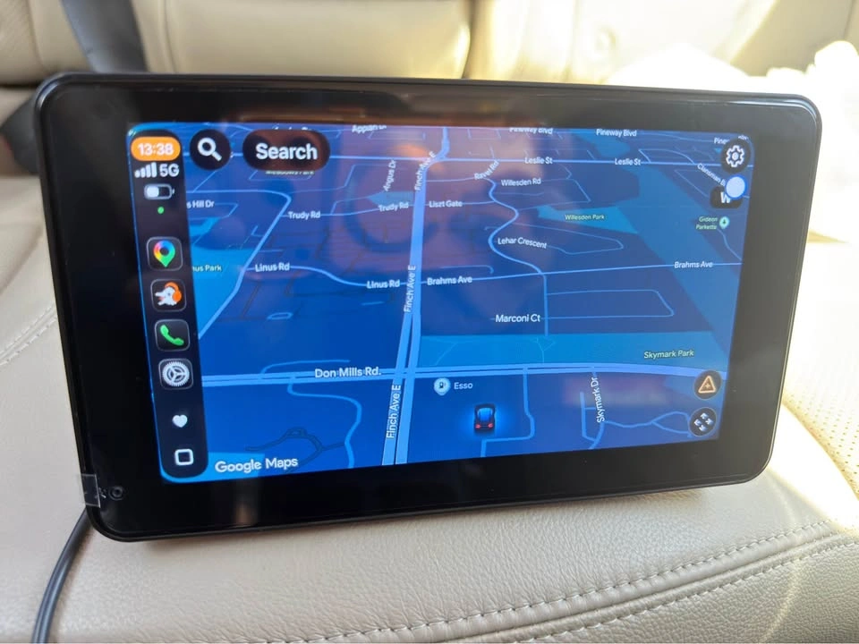 Portable Wireless Apple CarPlay Android Auto Car Display - photo 4