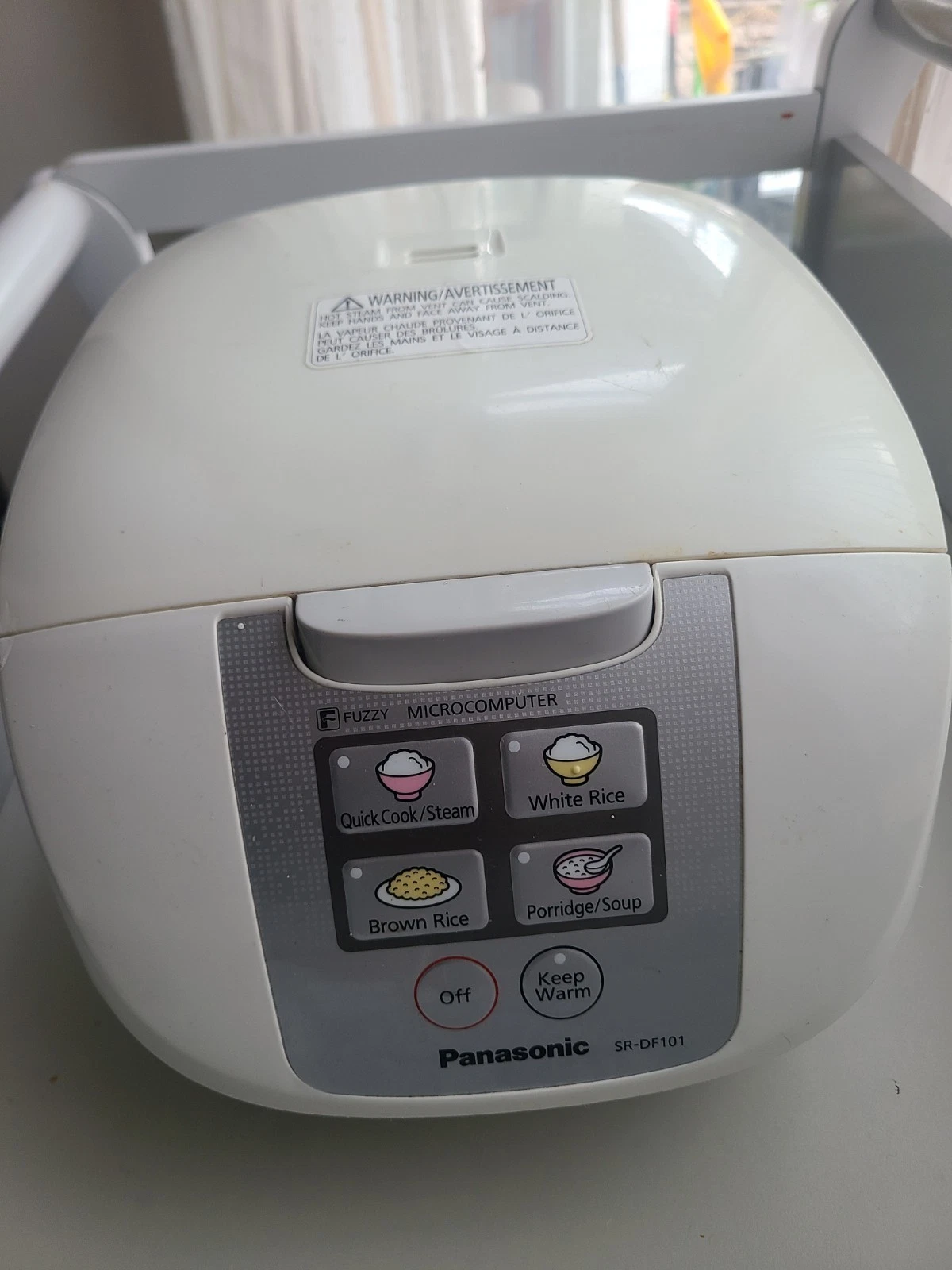 Panasonic SR-DF101 Fuzzy Logic Rice Cooker (5-cup)