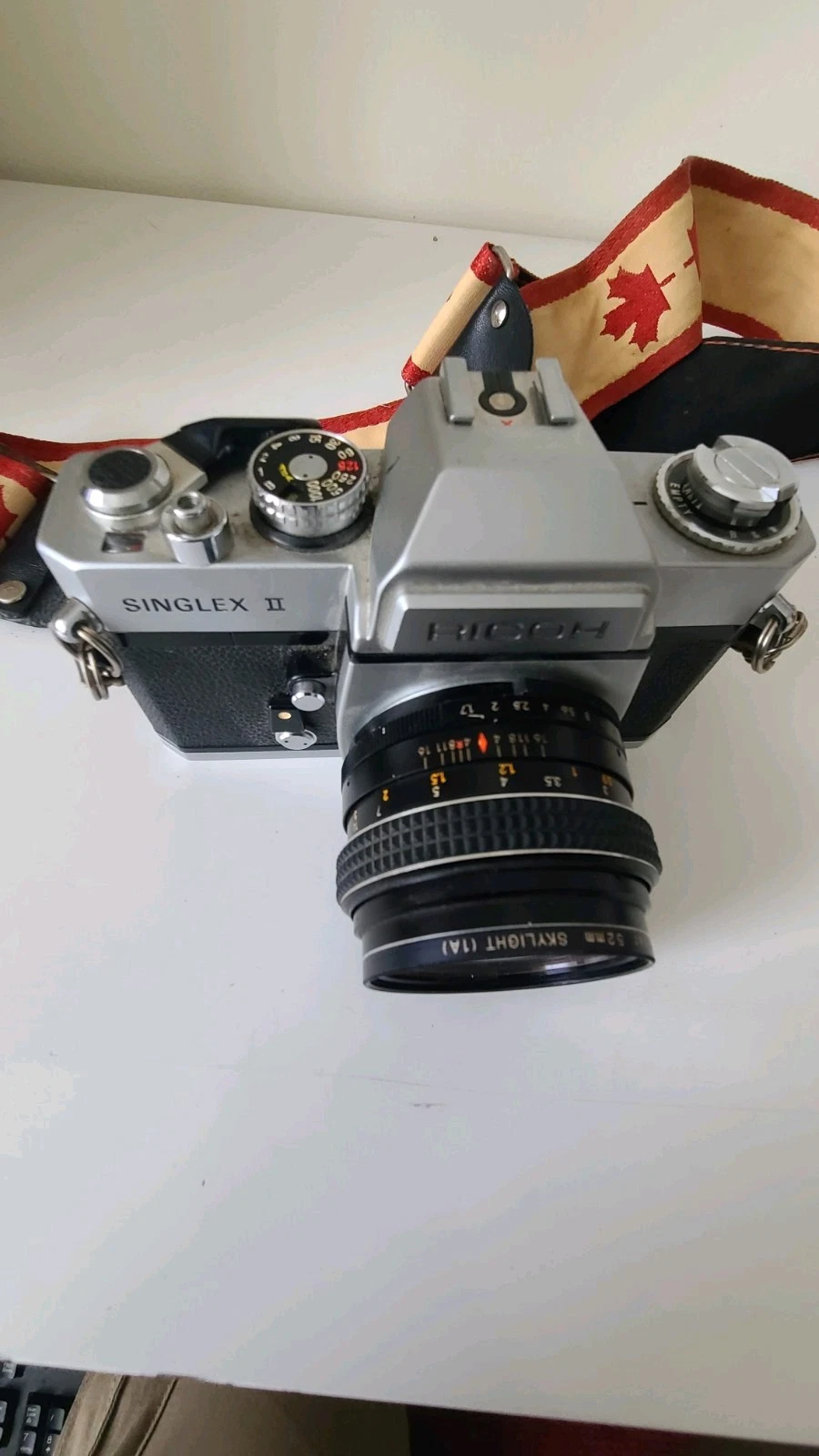 Ricoh Singlex II 35mm SLR Film Camera + Auto Chinon 55mm f/1.7 L - photo 3