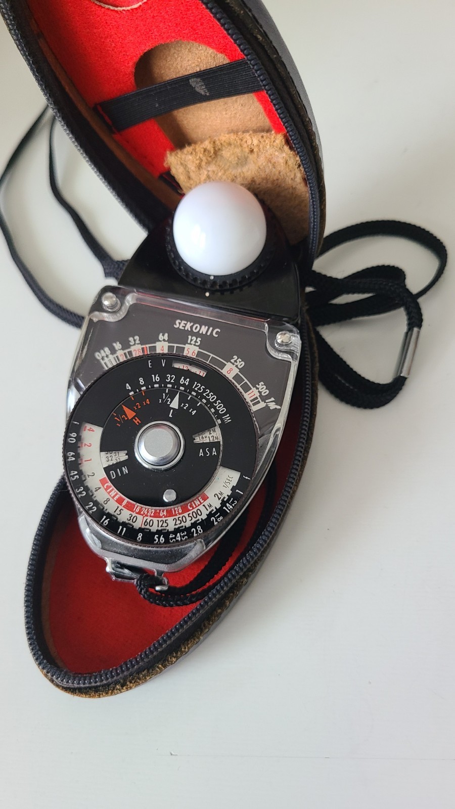 Sekonic Studio Deluxe L-28c2 Light Meter Vintage Analog Exposure - photo 3