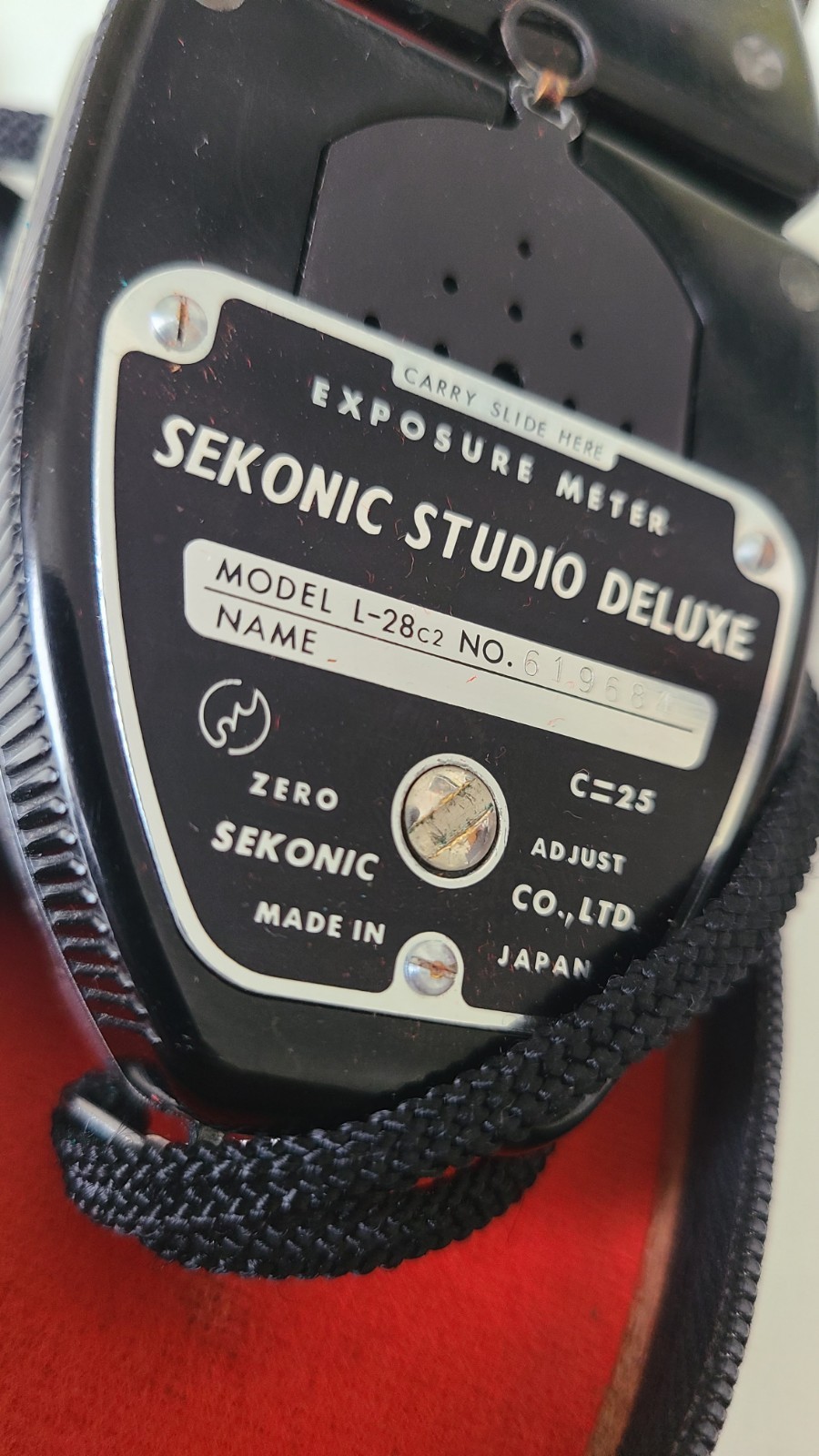 Sekonic Studio Deluxe L-28c2 Light Meter Vintage Analog Exposure - photo 5
