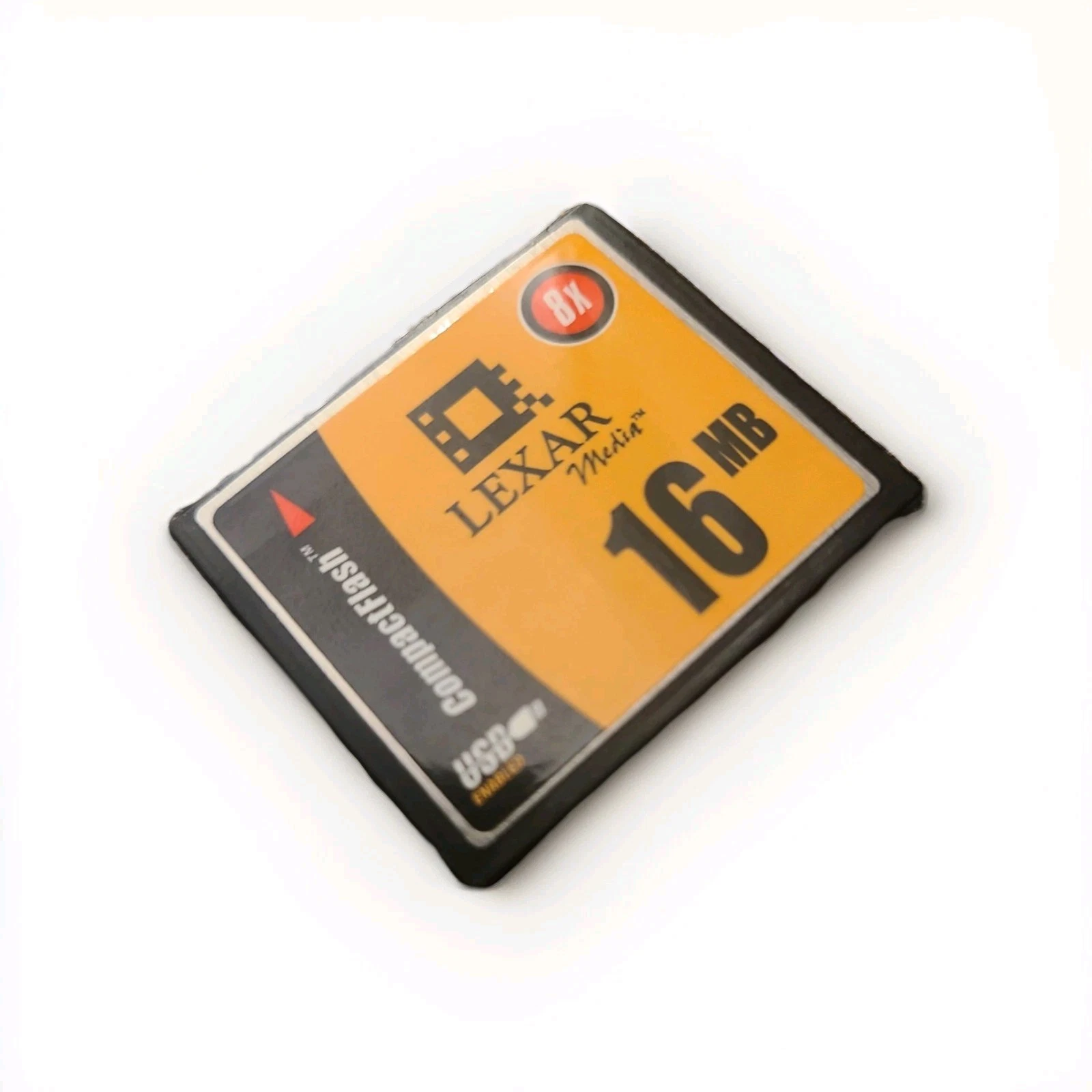 Vintage Lexar Media 16MB CF Card 8X Speed