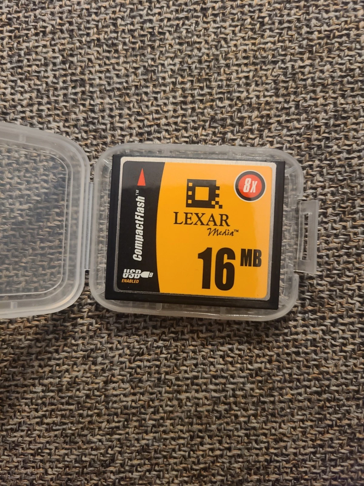 Vintage Lexar Media 16MB CF Card 8X Speed - photo 3