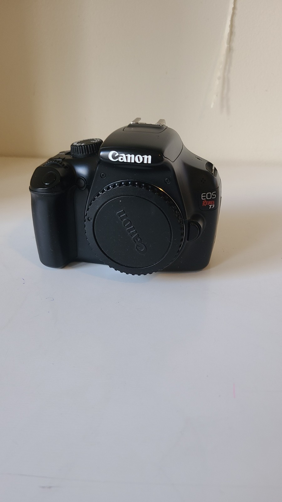 Canon EOS Rebel T3 DSLR Camera Body Only (Not Tested, No Battery