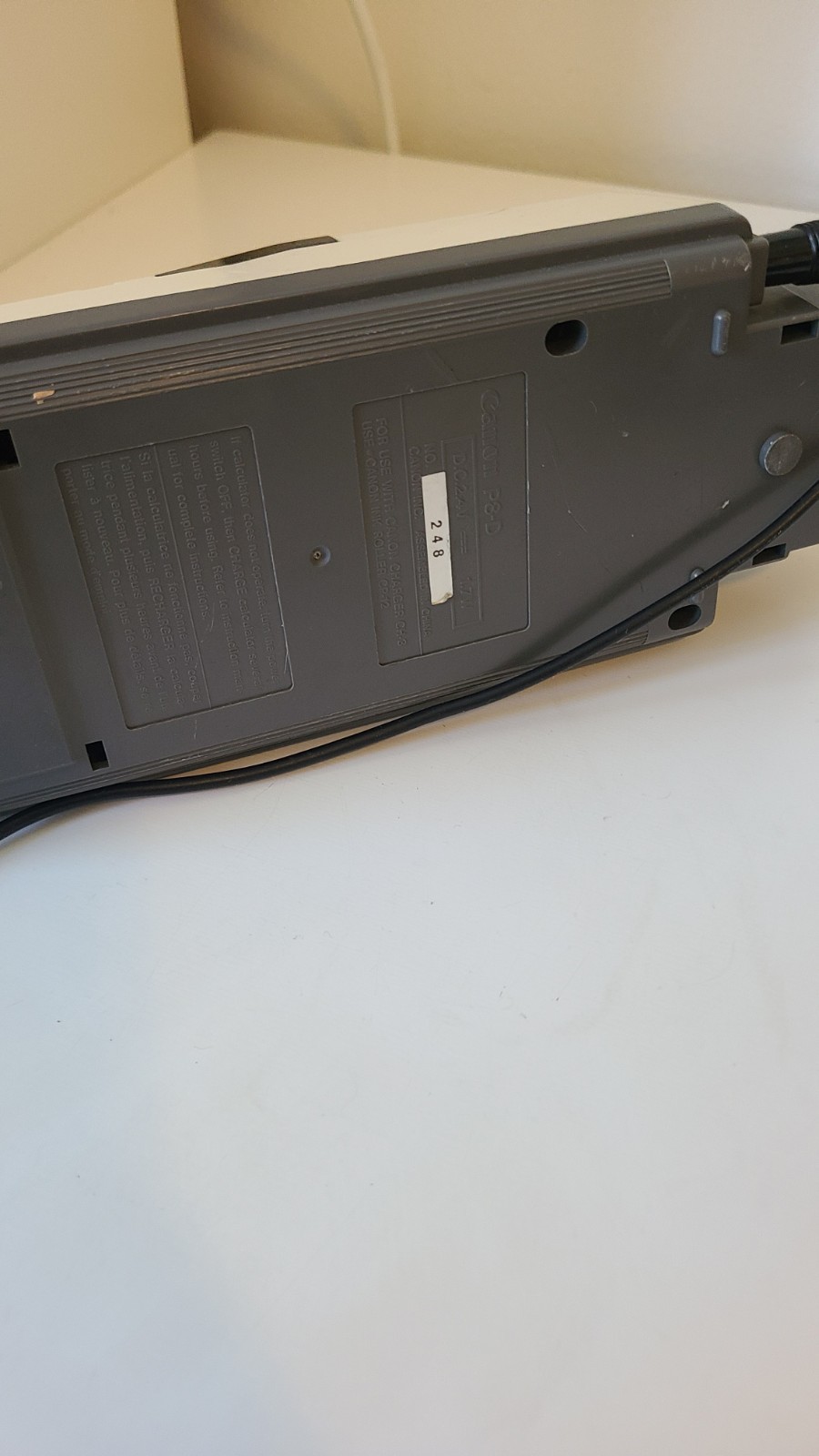 Vintage Canon P8-D Printing Calculator – Powers On - photo 4