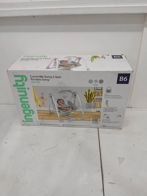 2-IN-1 COMPACT PORTABLE PLUG BABY SWING INGUENITY - photo 3