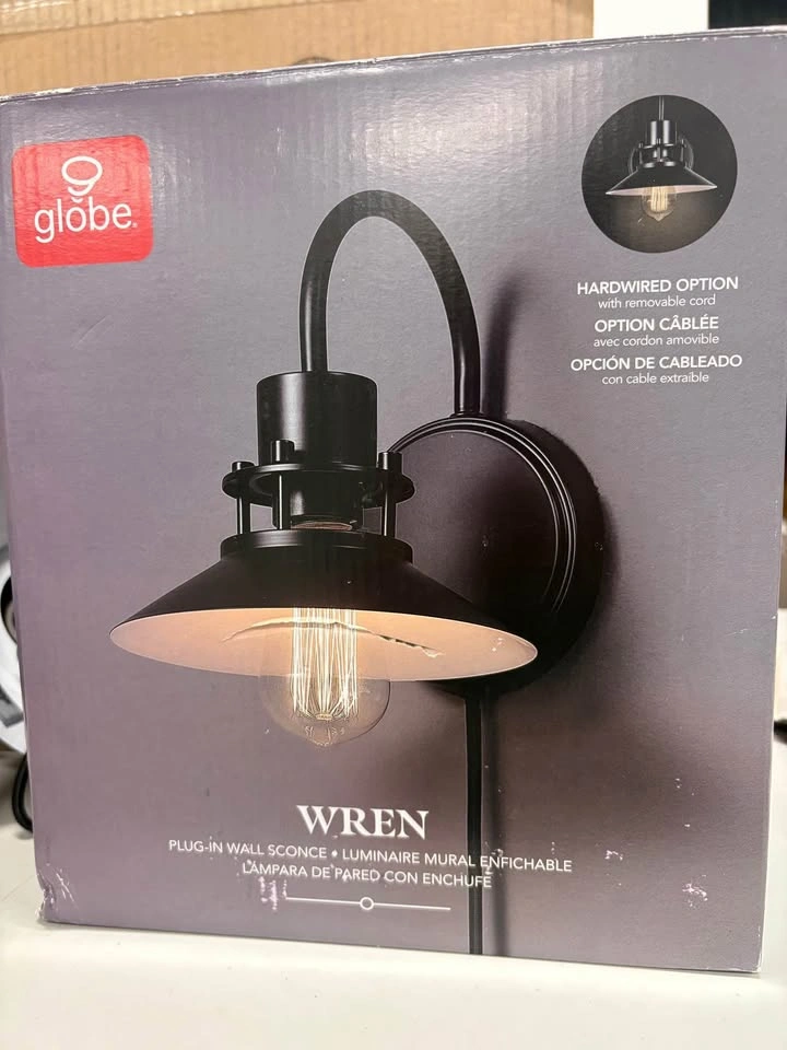 2 pcs Globe Electric Wren Wall Lamps - photo 4