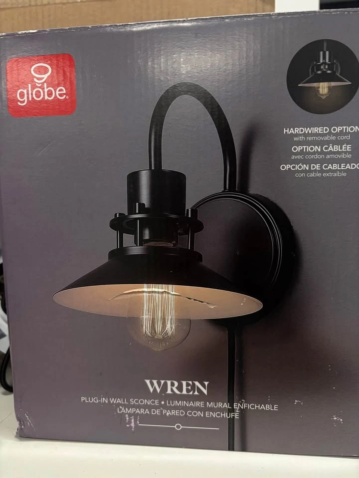 2 pcs Globe Electric Wren Wall Lamps - photo 5