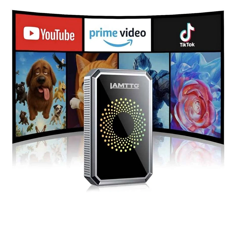 LAMTTO 3-in-1 Wireless Carplay Android Auto Adapter