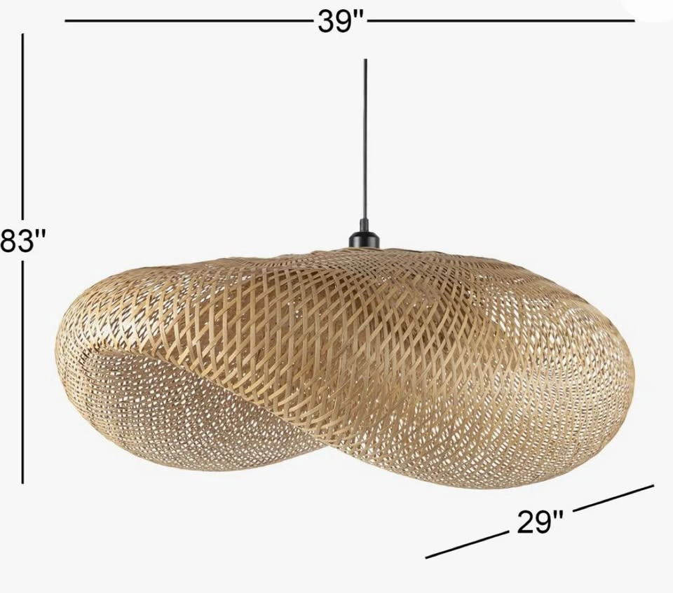 ✨ Modern Woven Pendant Light – Brand New ✨