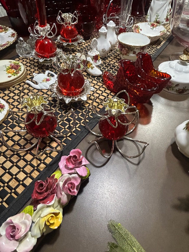 Fenton, Arcoroc, Luminarc Red Glass Collection - photo 2