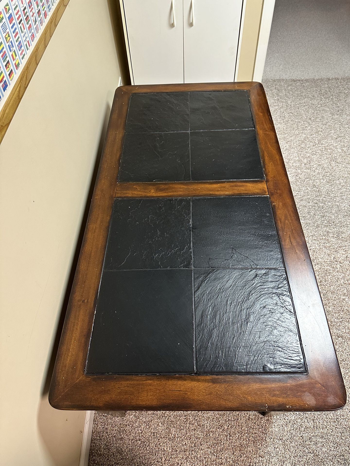 Coffee table, Desk and 3 Comfy Arm Chairs - photo 2