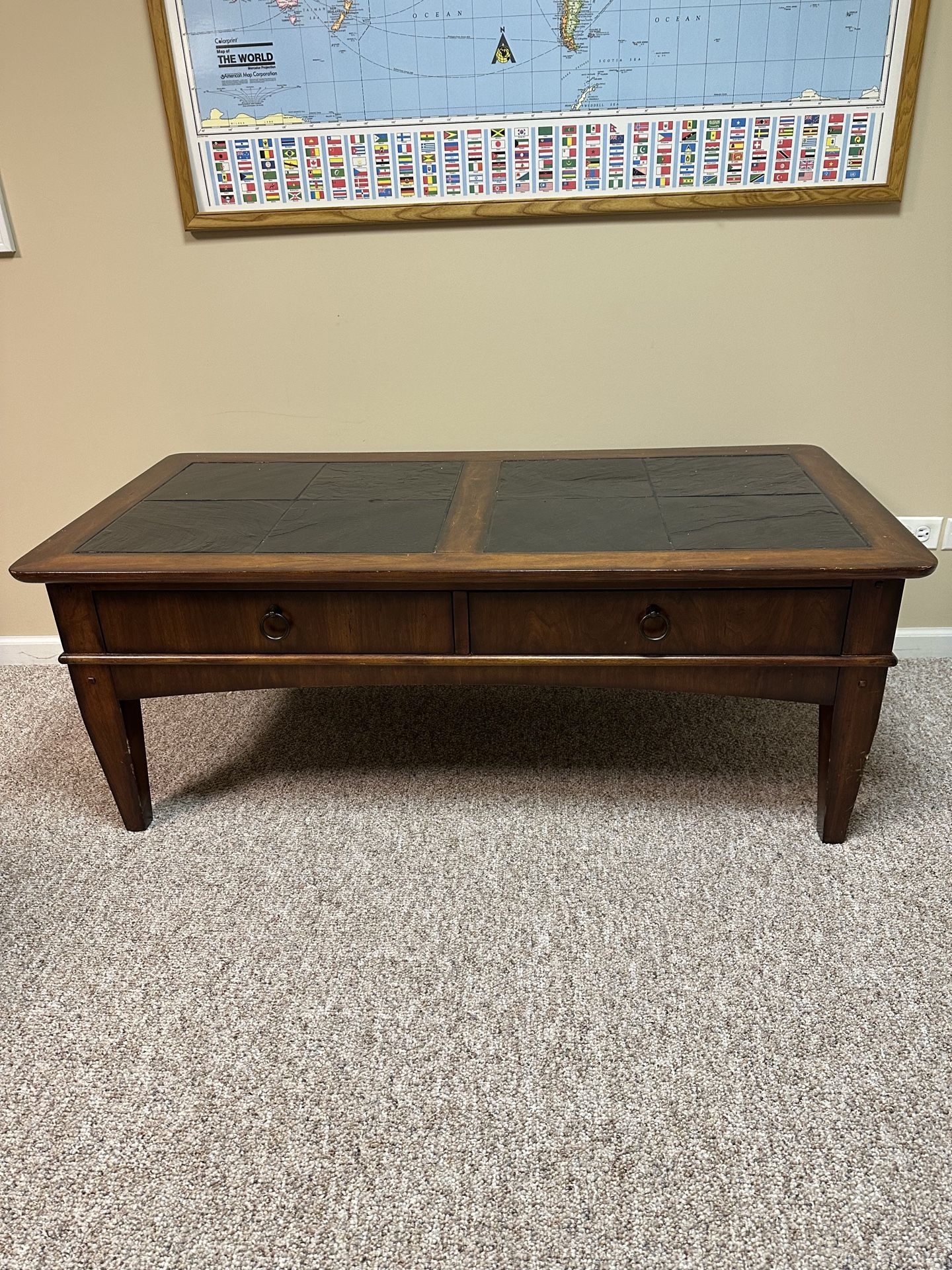 Coffee table, Desk and 3 Comfy Arm Chairs - photo 3