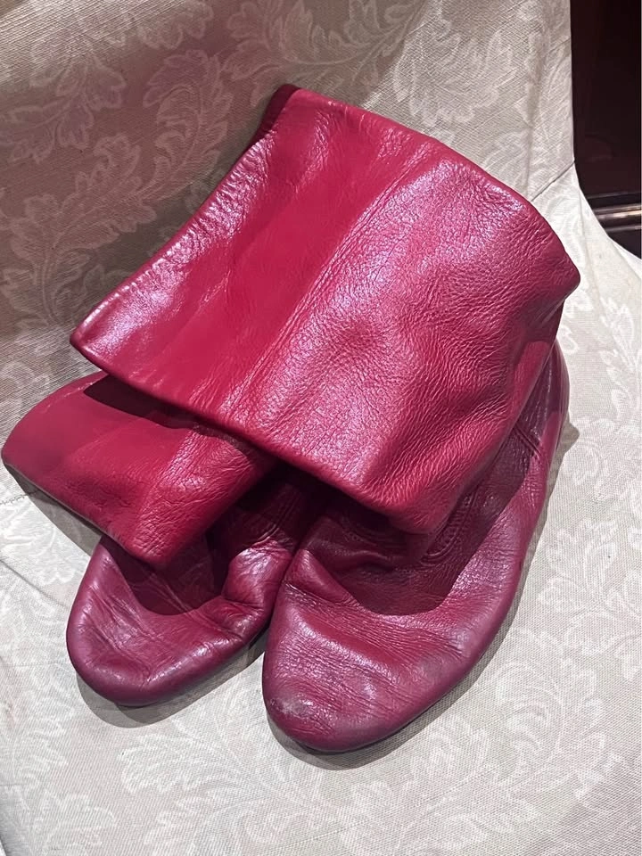Dance boots boys size 5