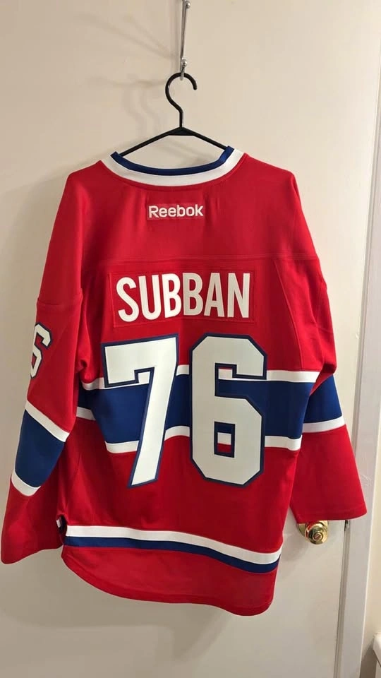PK Subban Montreal Canadiens Reebok Jersey L