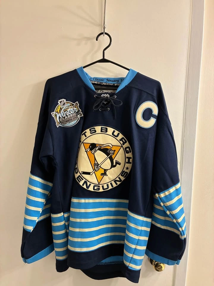 Sidney Crosby Penguins Winter Classic 2011 Reebok Jersey