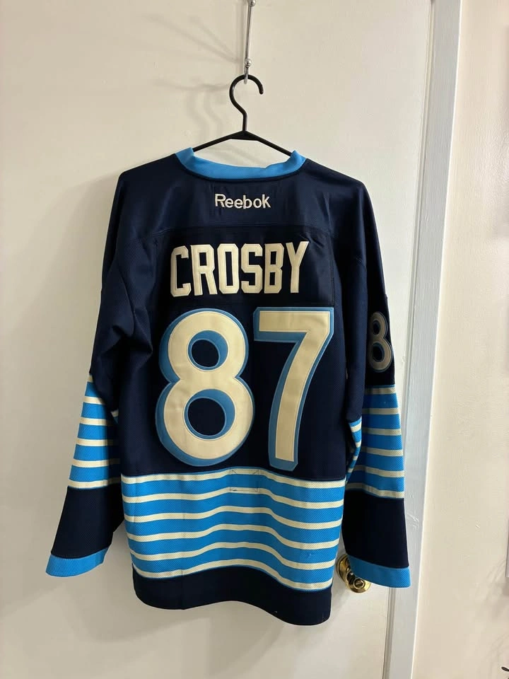 Sidney Crosby Penguins Winter Classic 2011 Reebok Jersey - photo 2