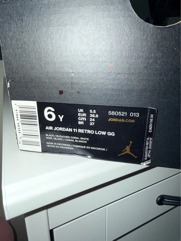 Jordan 11 Retro Low Bleached Coral - photo 3