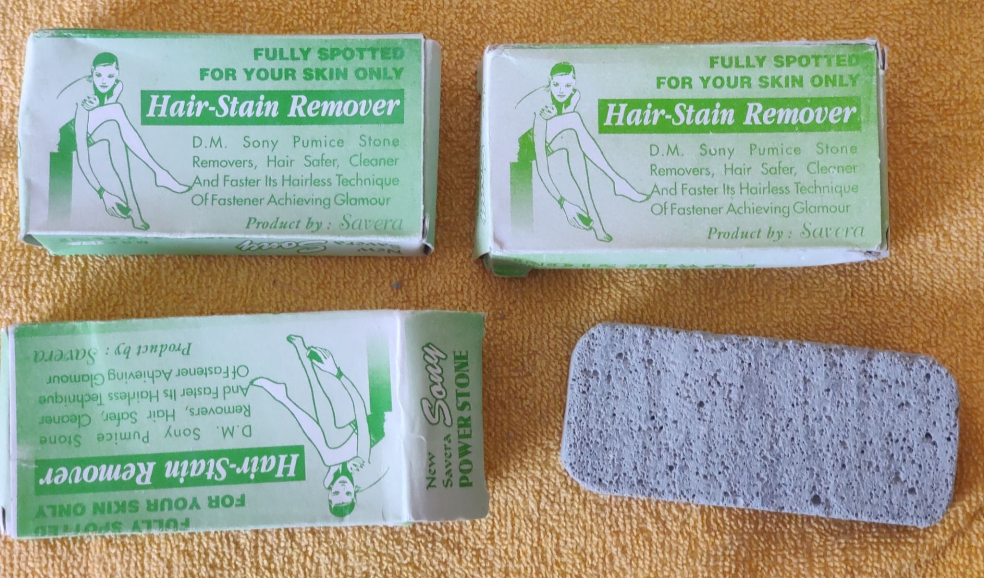 Savera Hair Stain Remover Pumice Stone