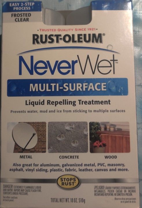 Rust-Oleum NeverWet Multi-Surface Repellent Kit - New
