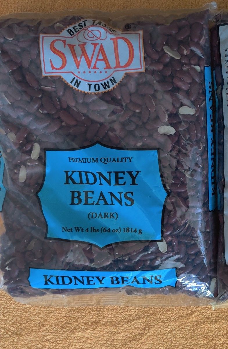NEW SWAD Premium Quality Dark Kidney Beans - 4lbs