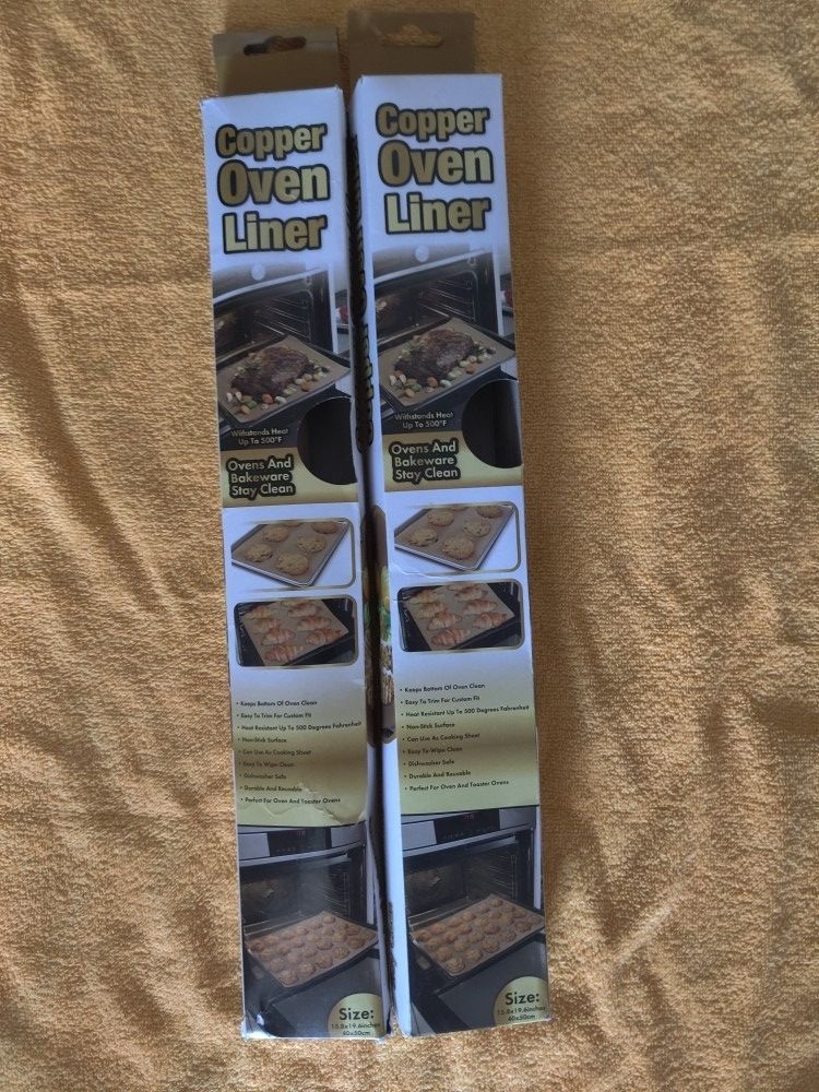 NEW Reusable Non-Stick Oven & Baking Liners