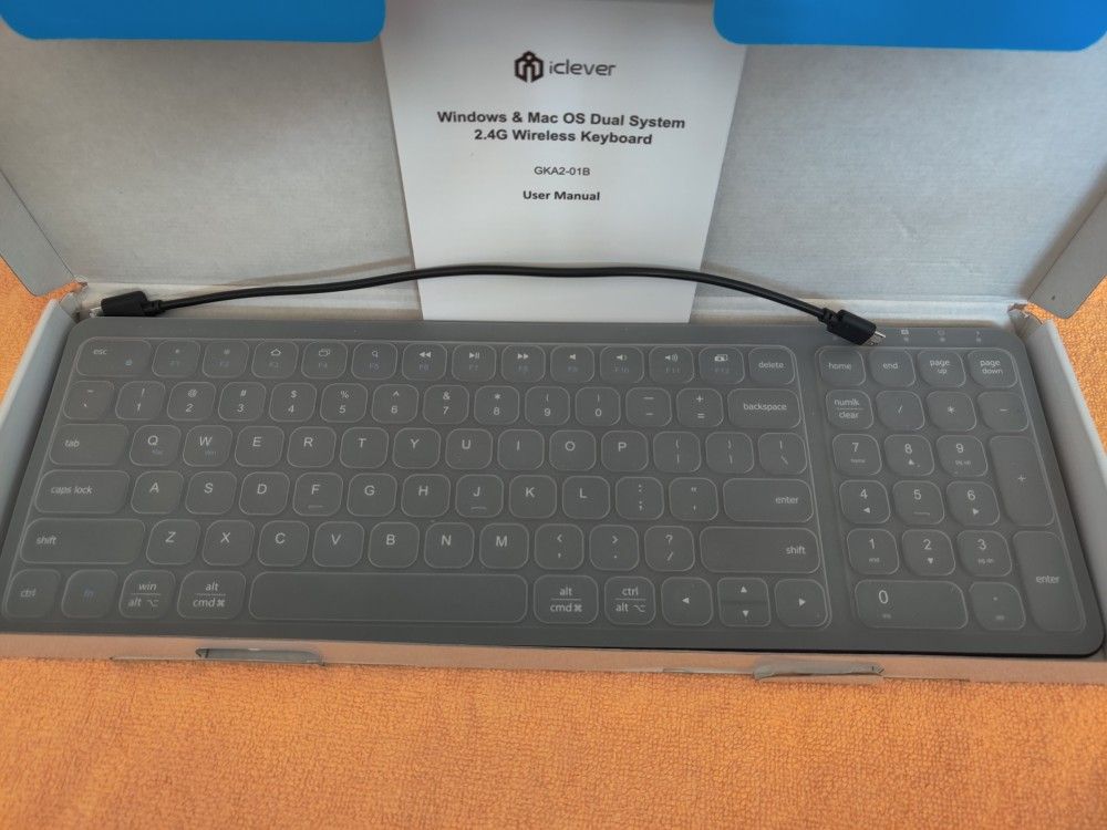 iClever GKA2-01B Wireless Keyboard for Windows/Mac - photo 3