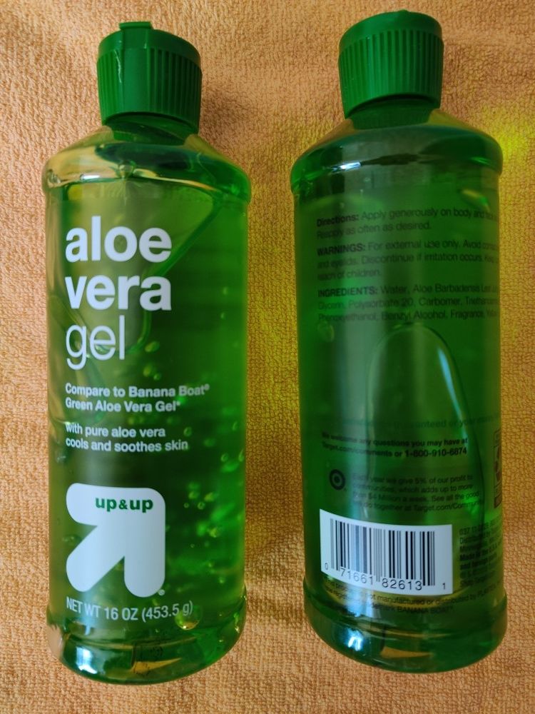 Brand New Up & Up Aloe Vera Gel