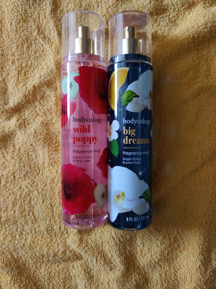 Bodycology Fragrance Mists - Brand New