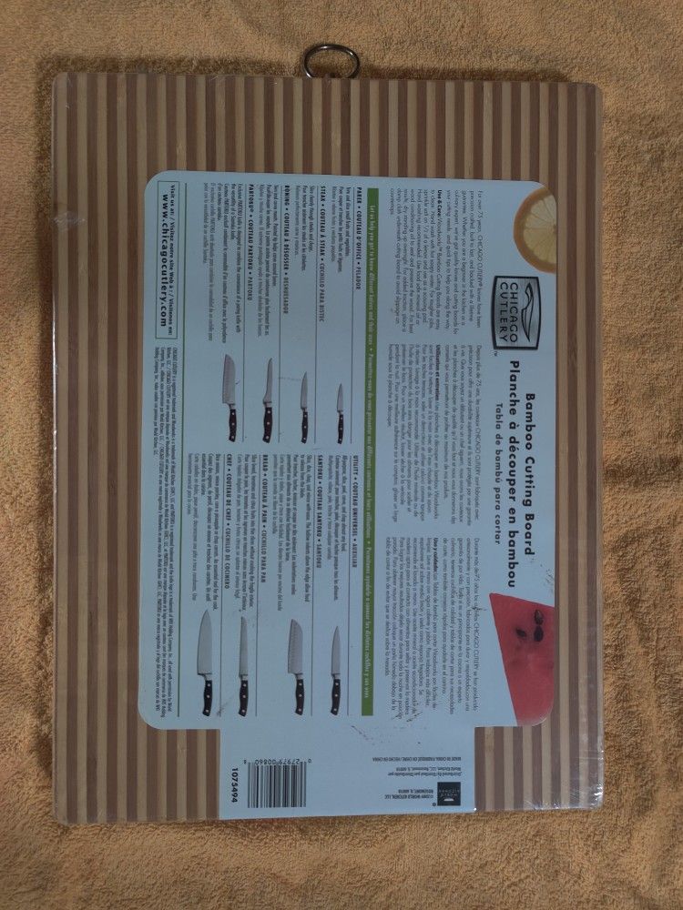 Professional Chef Chicago Cutlery Bamboo Cutting Board - photo 2