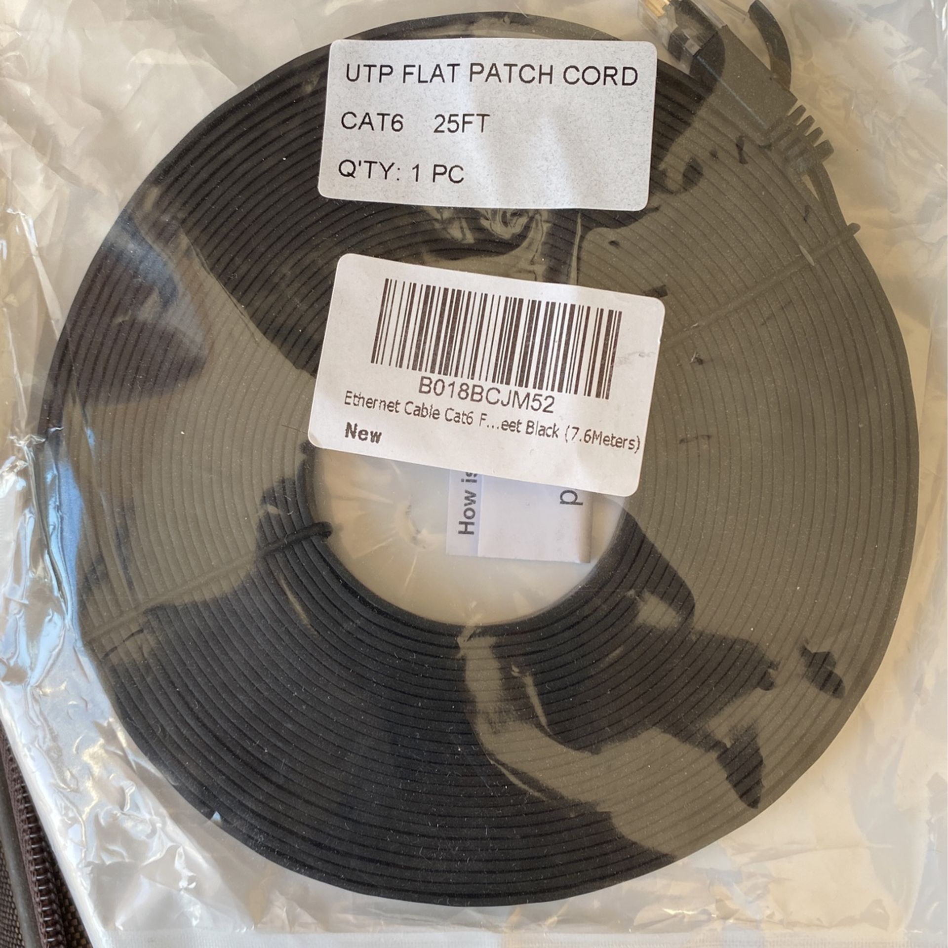 New Ethernet Cable - 25 FT