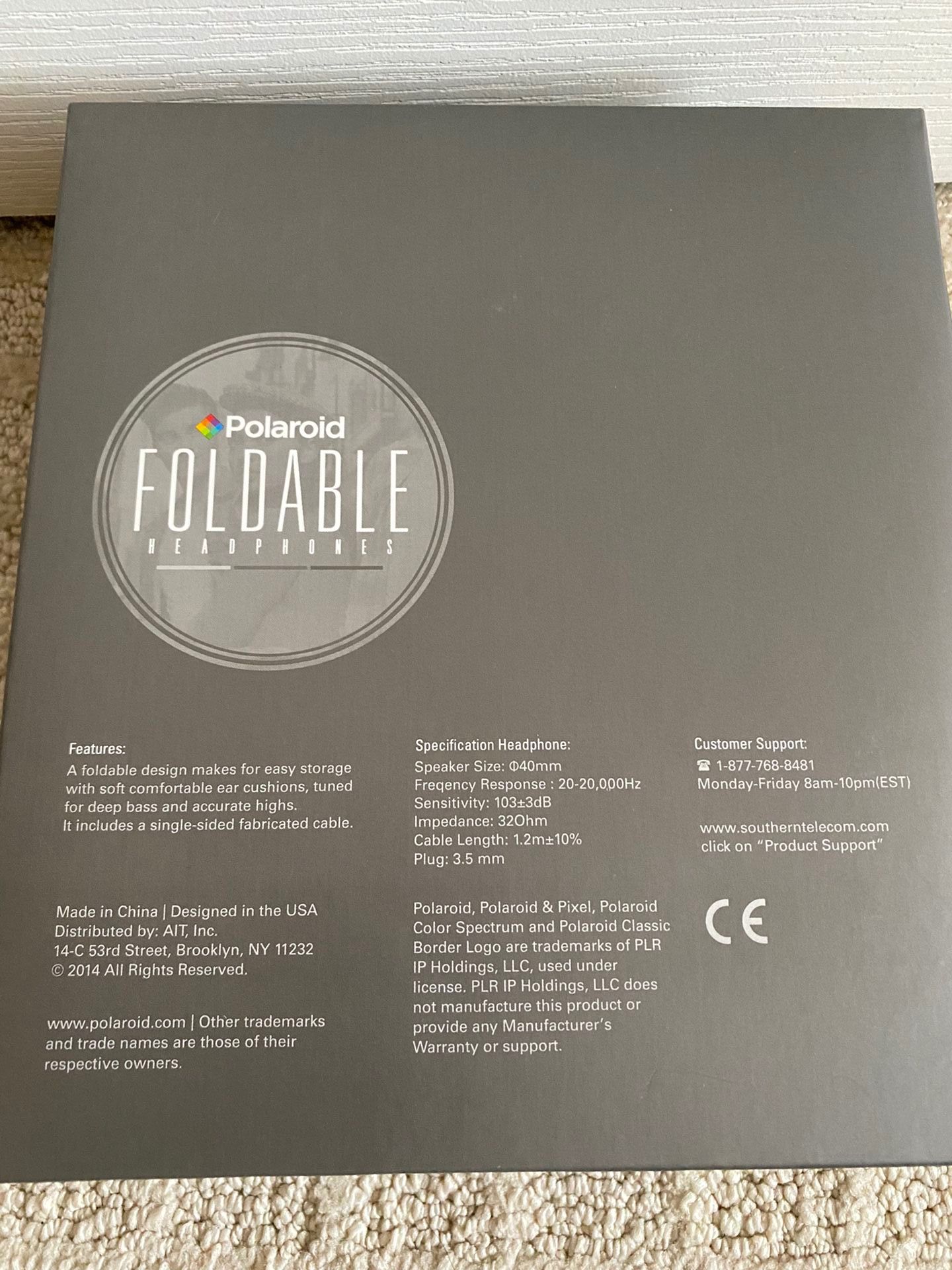 Polaroid Headphones in a sealed box. - photo 4