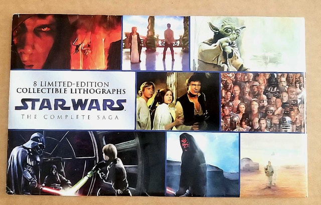 Star Wars Lithographs - Complete 8-Piece Set