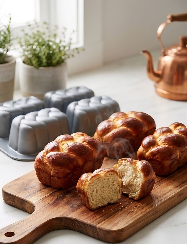 Premium Braided Mini Loaf Pan (Like New) - photo 2
