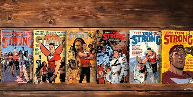 Tom Strong Complete Collection (Books 1-6) – Alan Moore