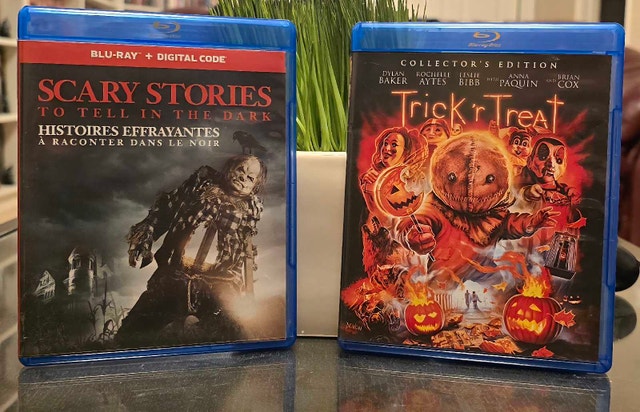 Scary Stories & Trick R' Treat Blu-Rays