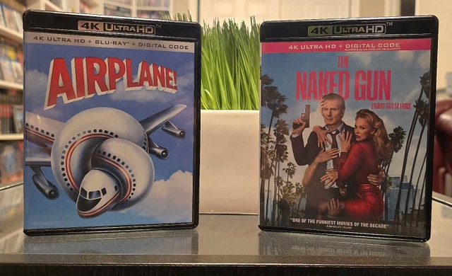 Airplane! and The Naked Gun - 4K UHD Movies