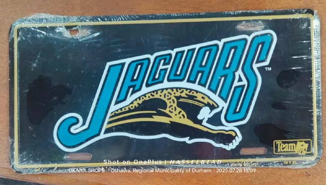 jacuars  Logo License Plate - NEW - thumbnail