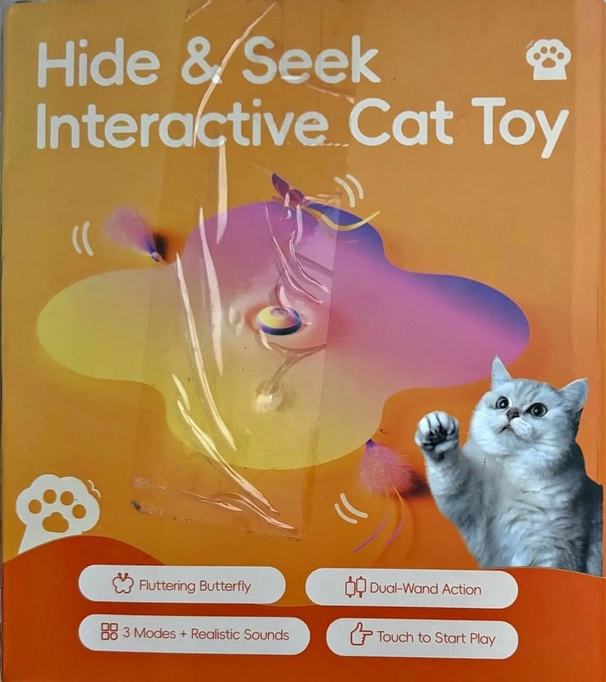 Hide & Seek Interactive Cat Toy