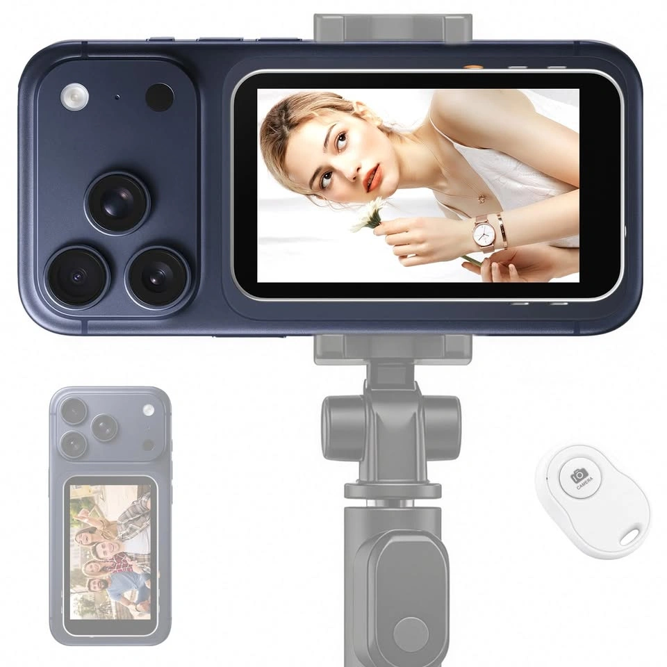 Magnetic Phone Vlog Selfie Screen R600 for TikTok Live Streaming - photo 3